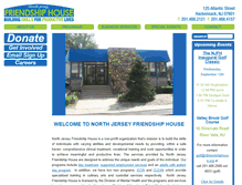 Tablet Screenshot of njfriendshiphouse.org